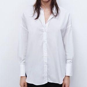 COPY - ZARA Poplin shirt BNWT